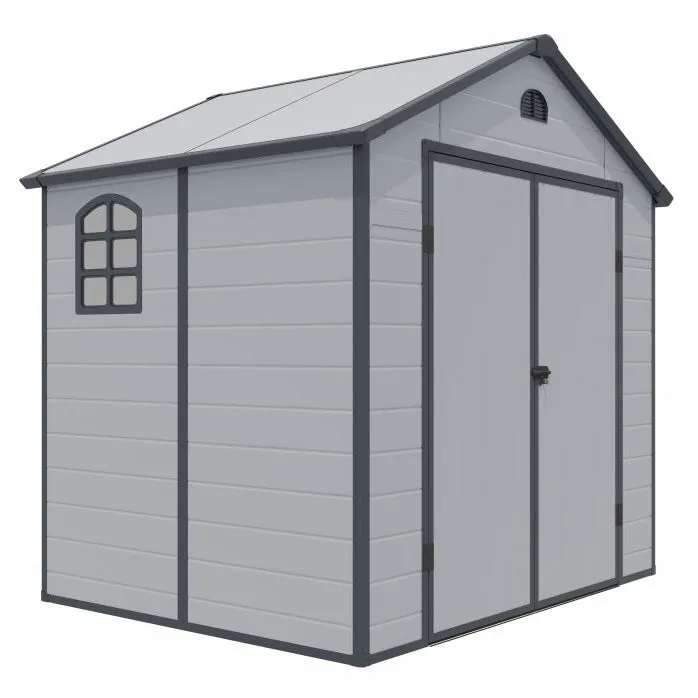 Airevale Plastic Apex Shed 8ft x 6ft