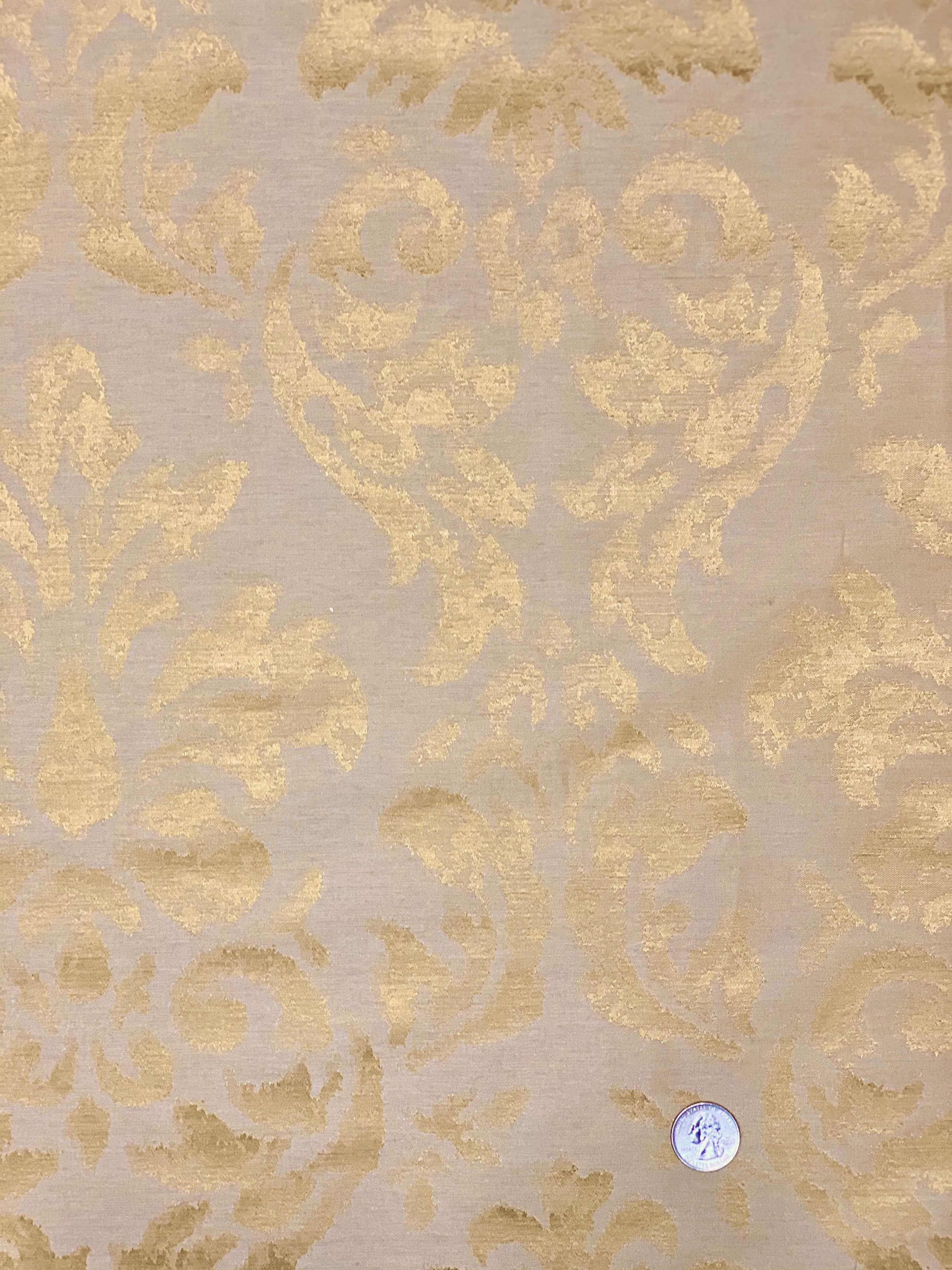 Antique Gold Blended Silk Novelties SMH-10 Fabric