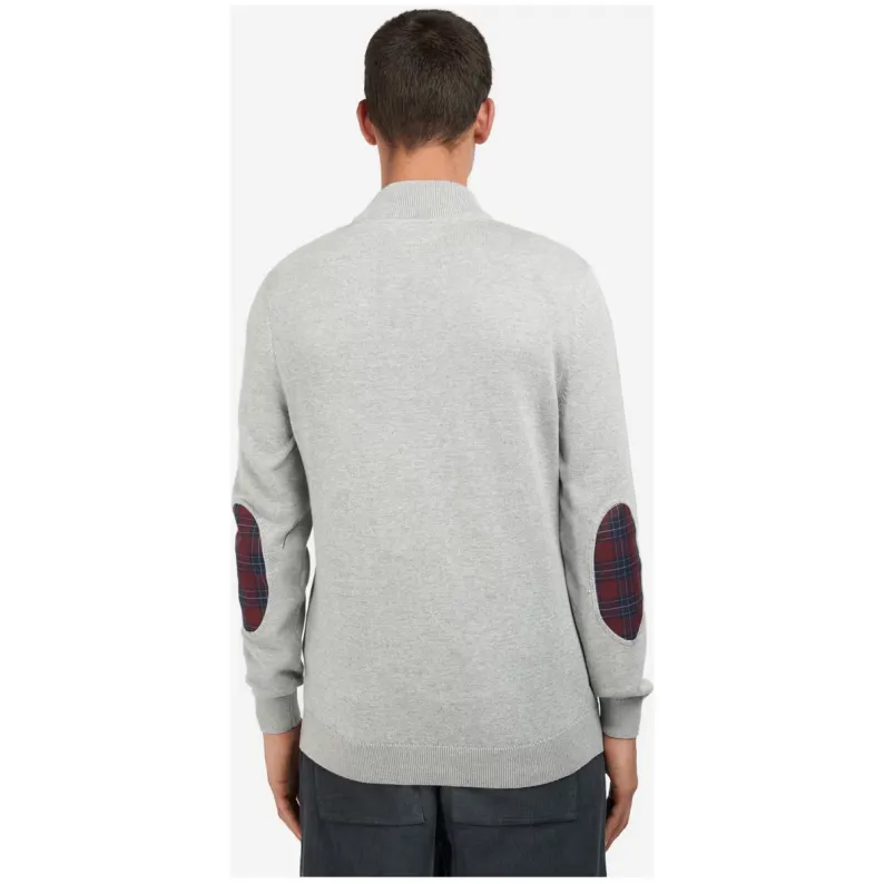 Barbour Avoch Half Zip Sweater Grey MKN1222GY52