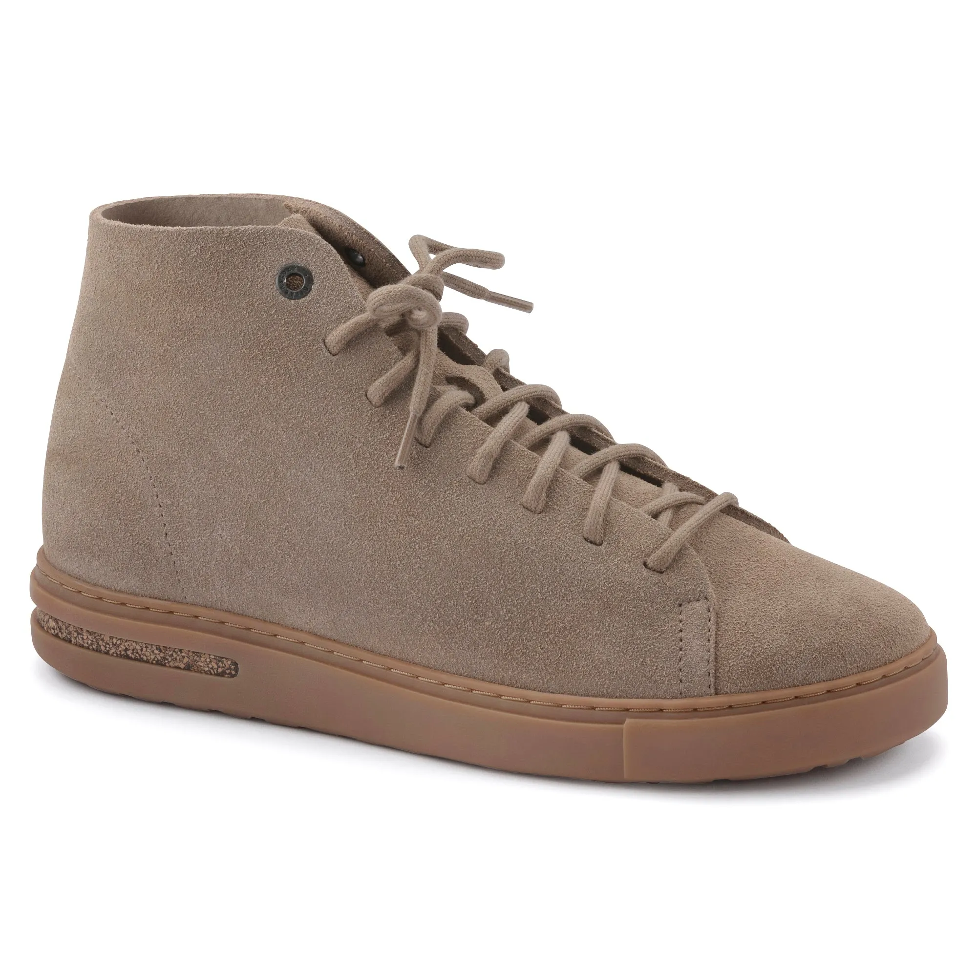 Bend Mid Nubuck Leather in Taupe