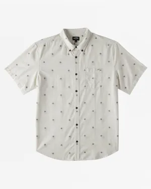 Billabong All Day Jacquard Short Sleeve Woven Shirt - Chino