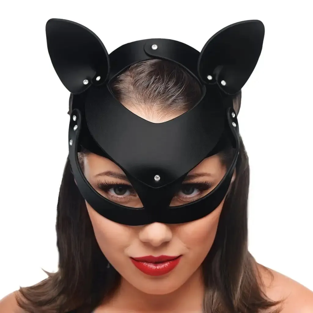 Cat Tail Anal Plug And Mask Set