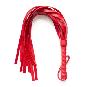 Come Closer Flogger |  Red | Fetish | Whip | Quality PU Leather