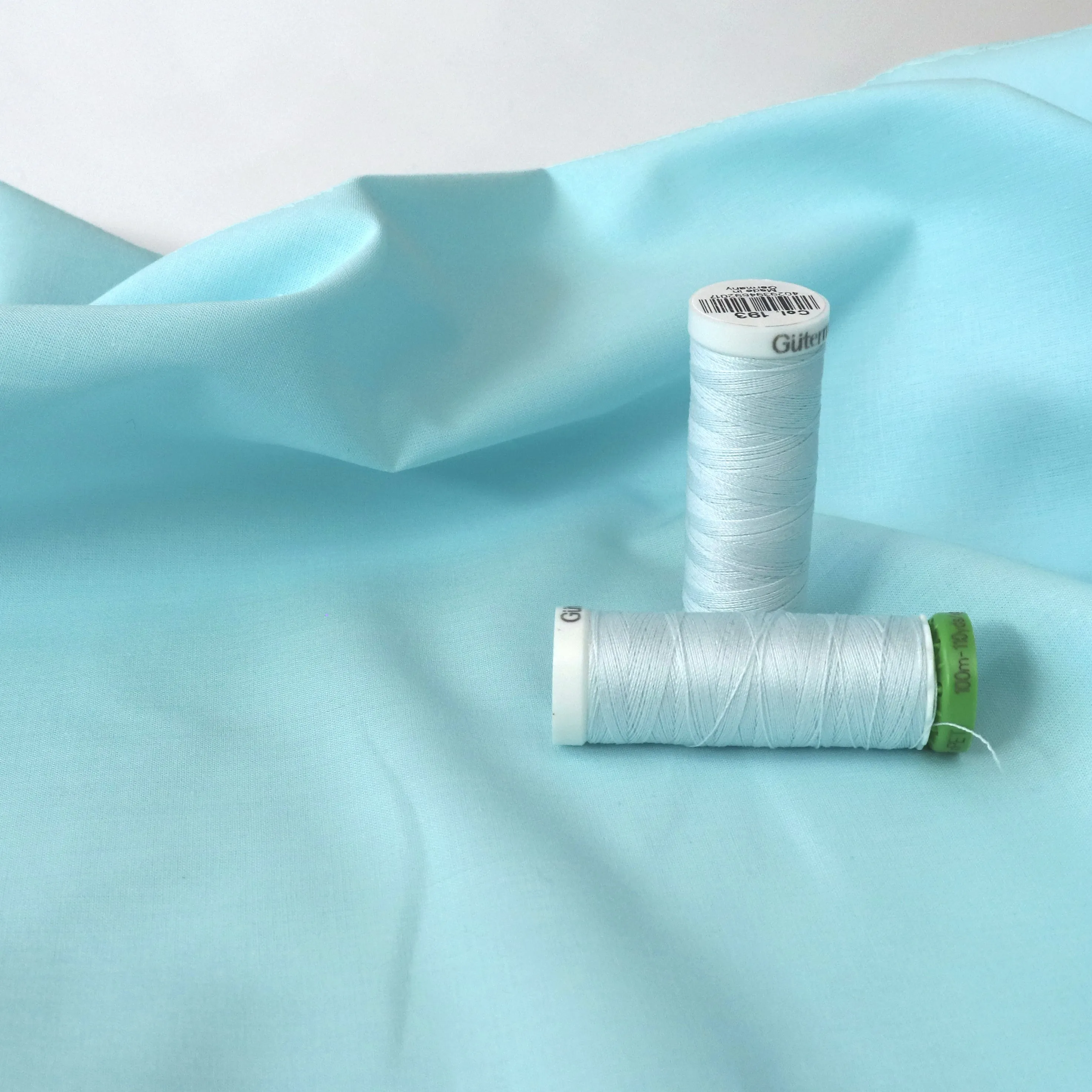 Cotton Voile - Pastel Turquoise