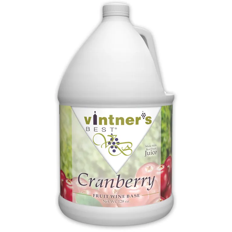 Cranberry Fruit Wine Base 128 oz. - Vintner's Best®