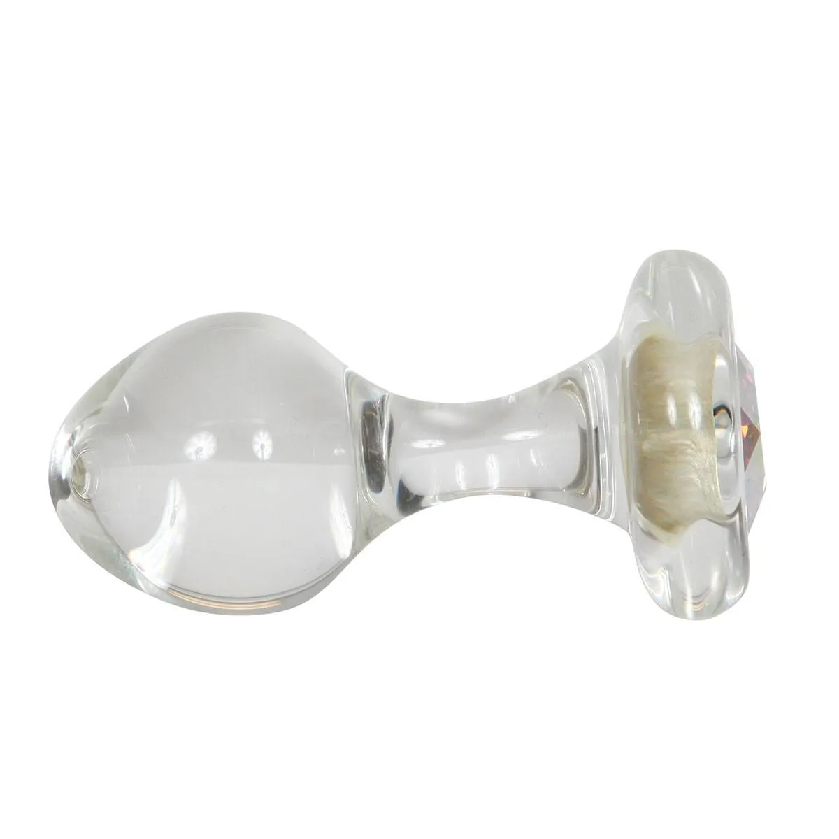 Crystal-Delights Glass Anal Plug