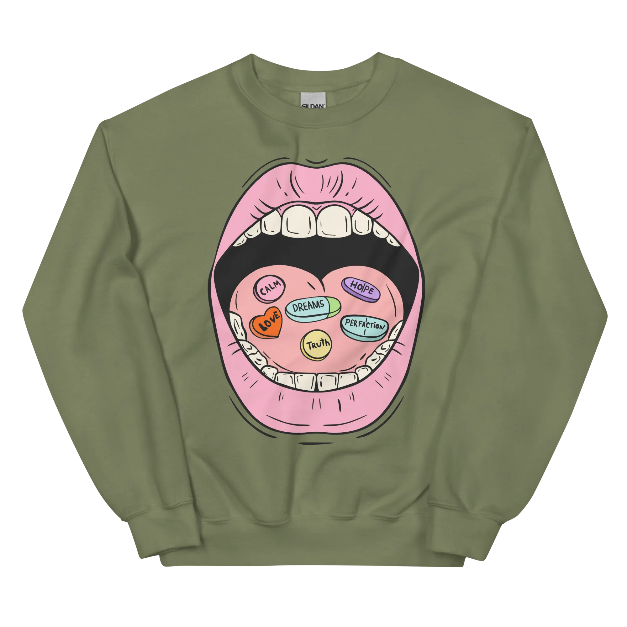 Daily Pills Graphic Unisex Sweatshirt