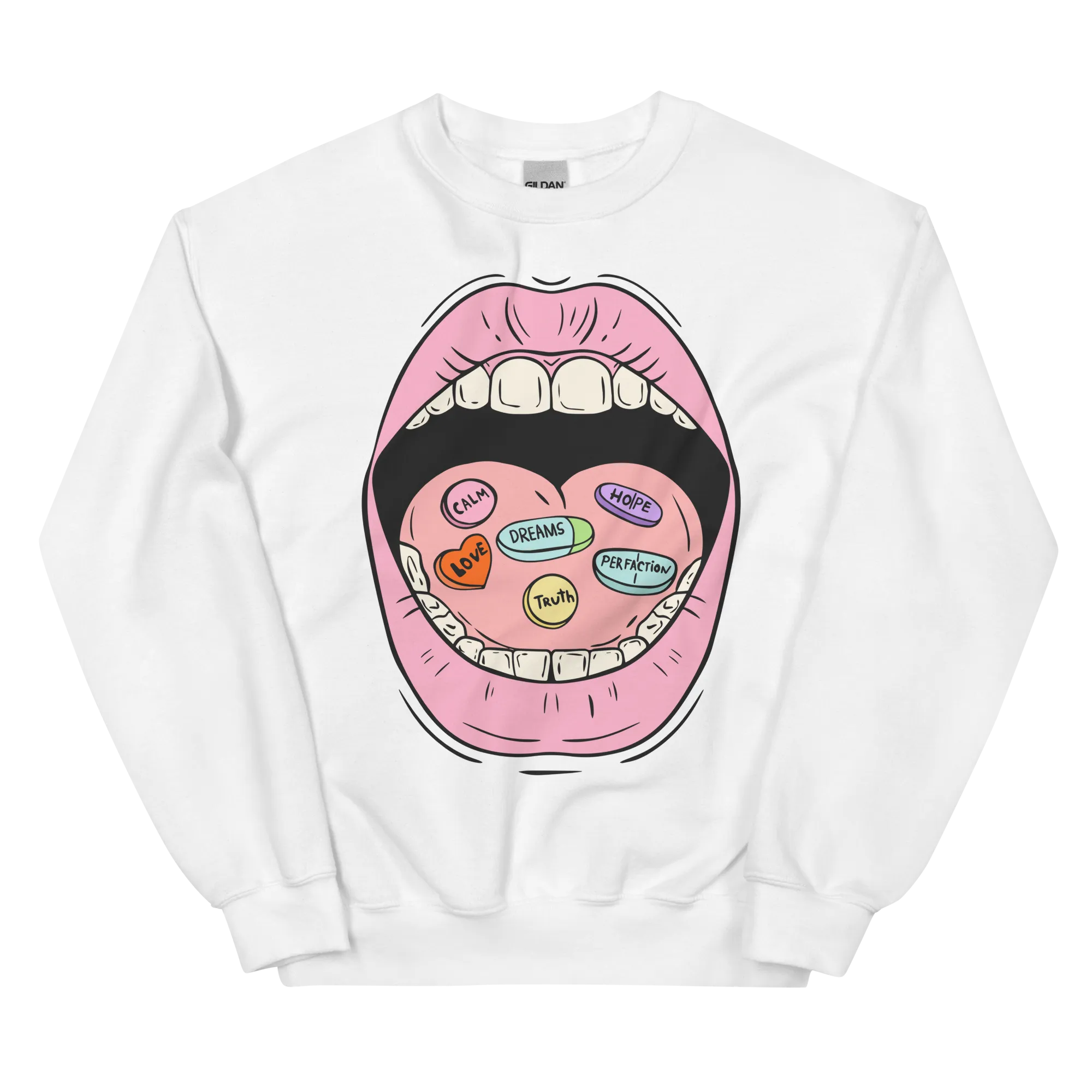 Daily Pills Graphic Unisex Sweatshirt