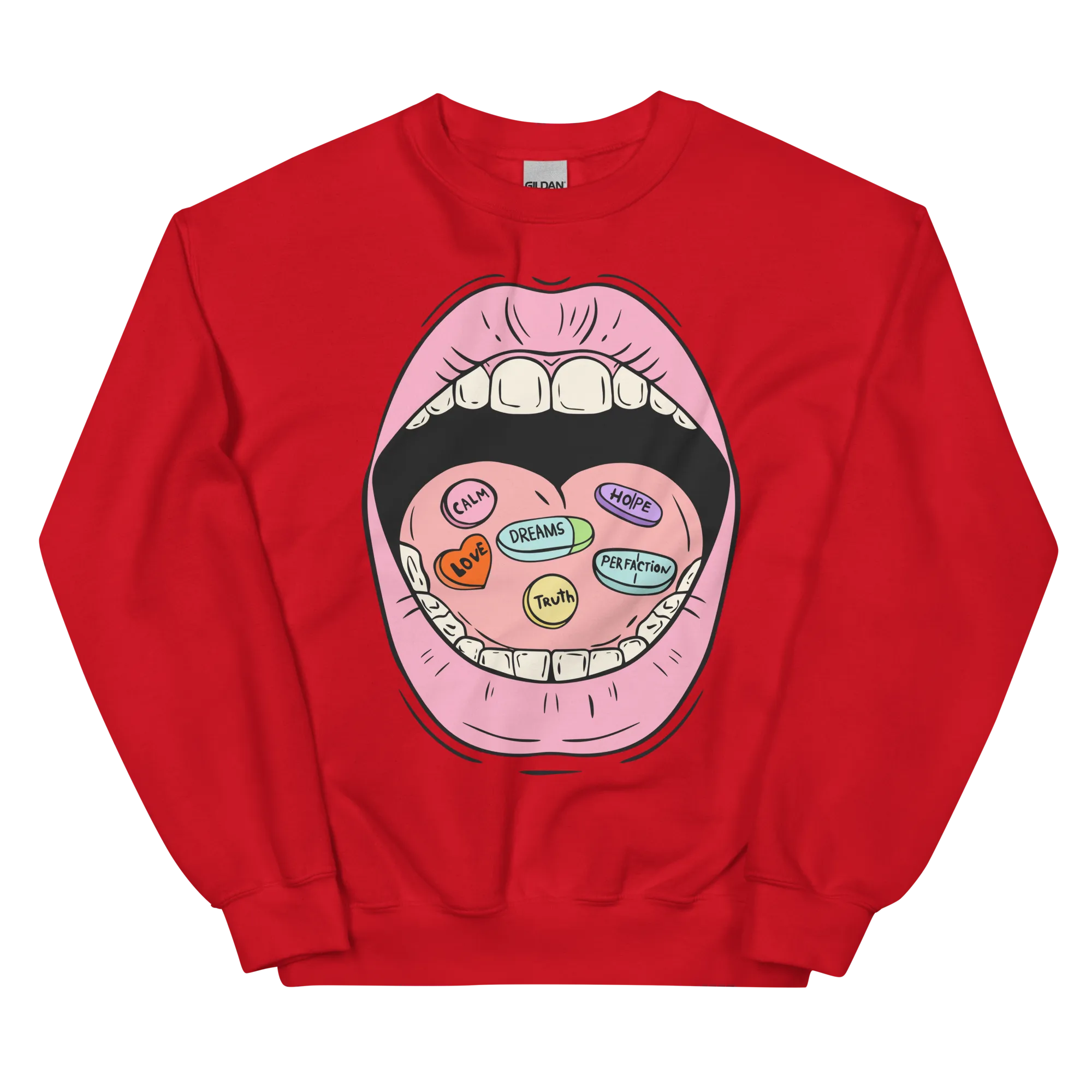 Daily Pills Graphic Unisex Sweatshirt