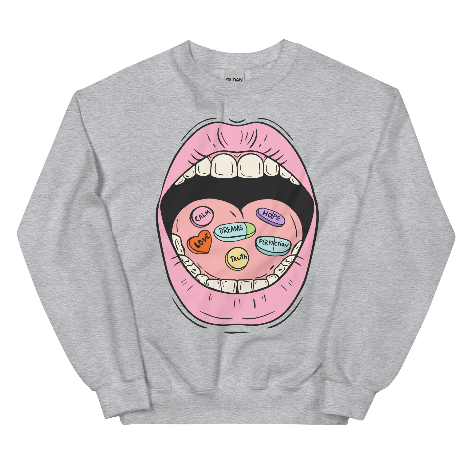 Daily Pills Graphic Unisex Sweatshirt