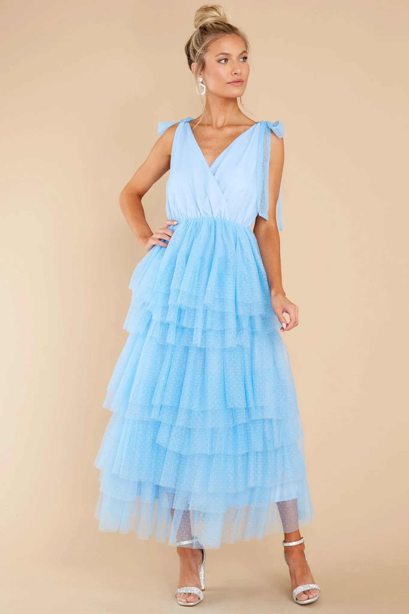 Dedicated Love Cool Blue Maxi Dress