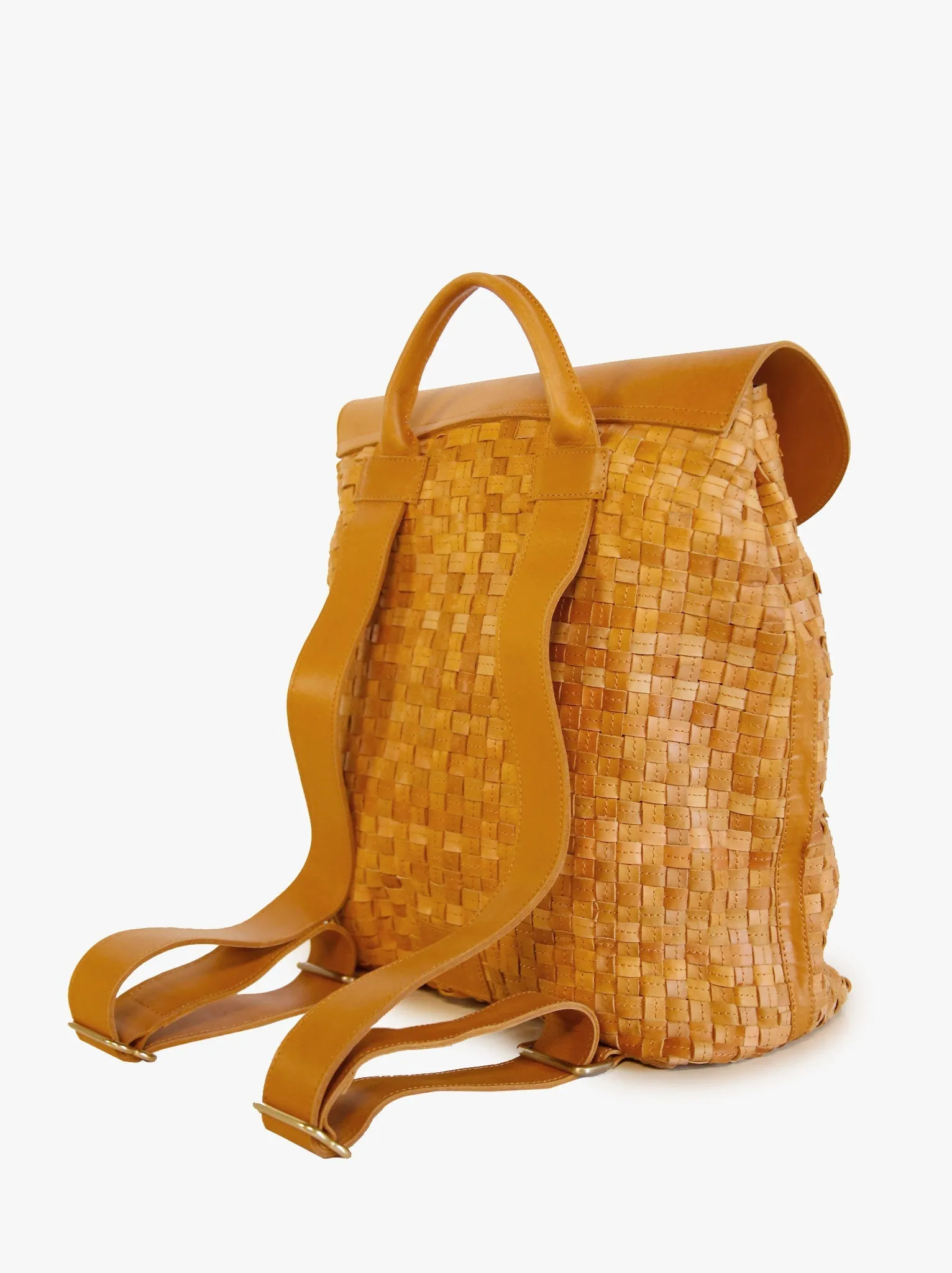 Elsa Basketweave Backpack