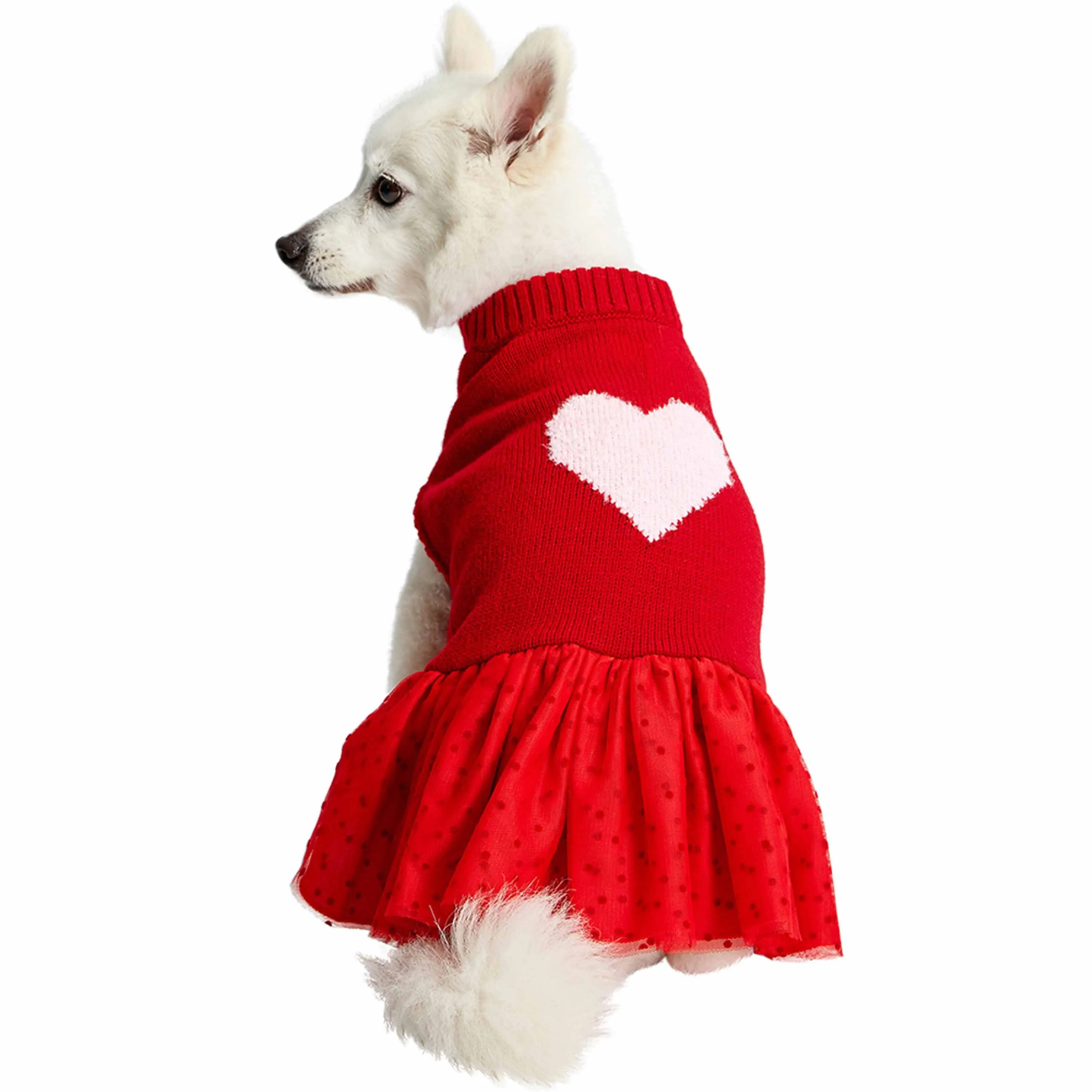 For Love of Pets - Heart Designer Dog Sweater