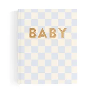 Fox & Fallow Baby Journal - Blue Check