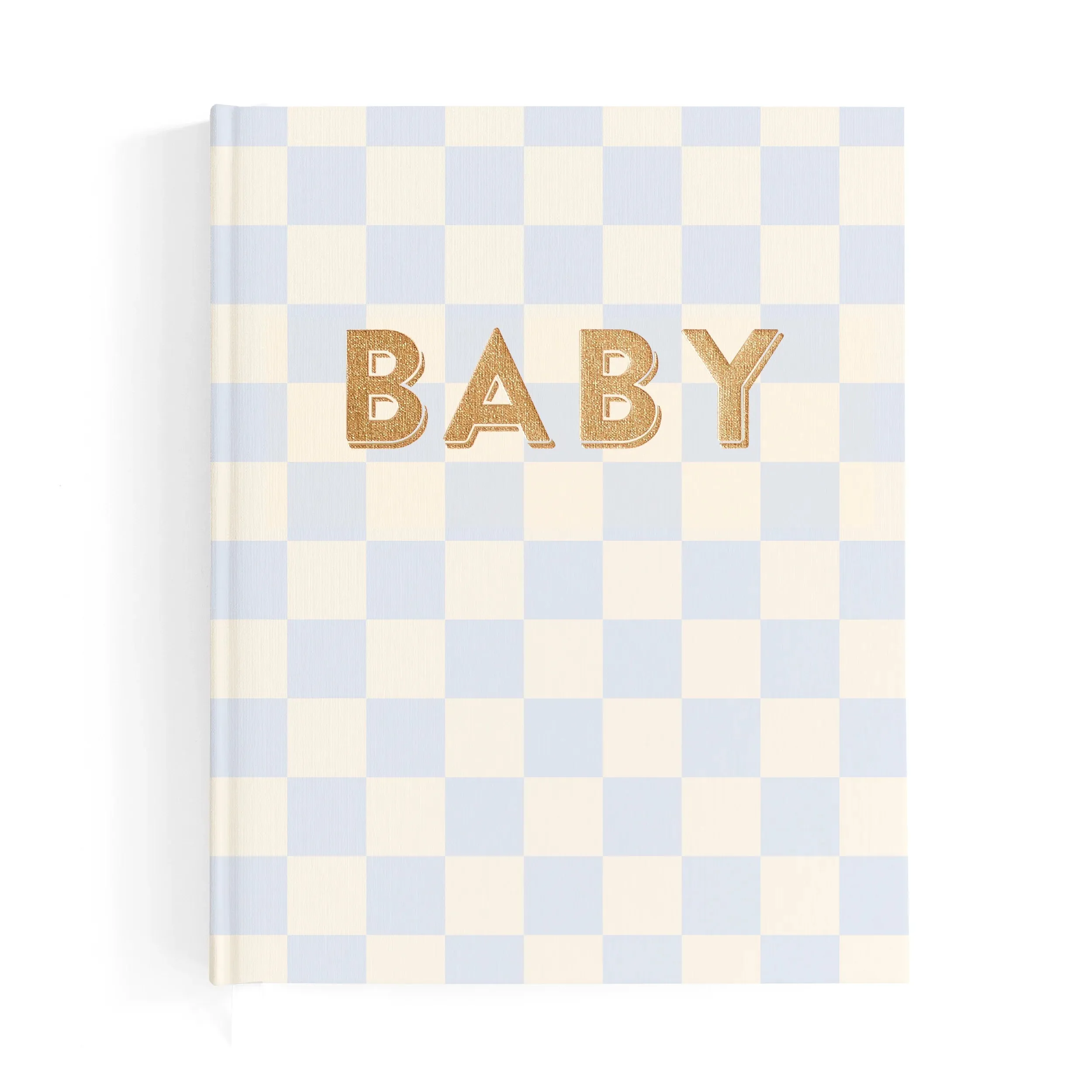 Fox & Fallow Baby Journal - Blue Check