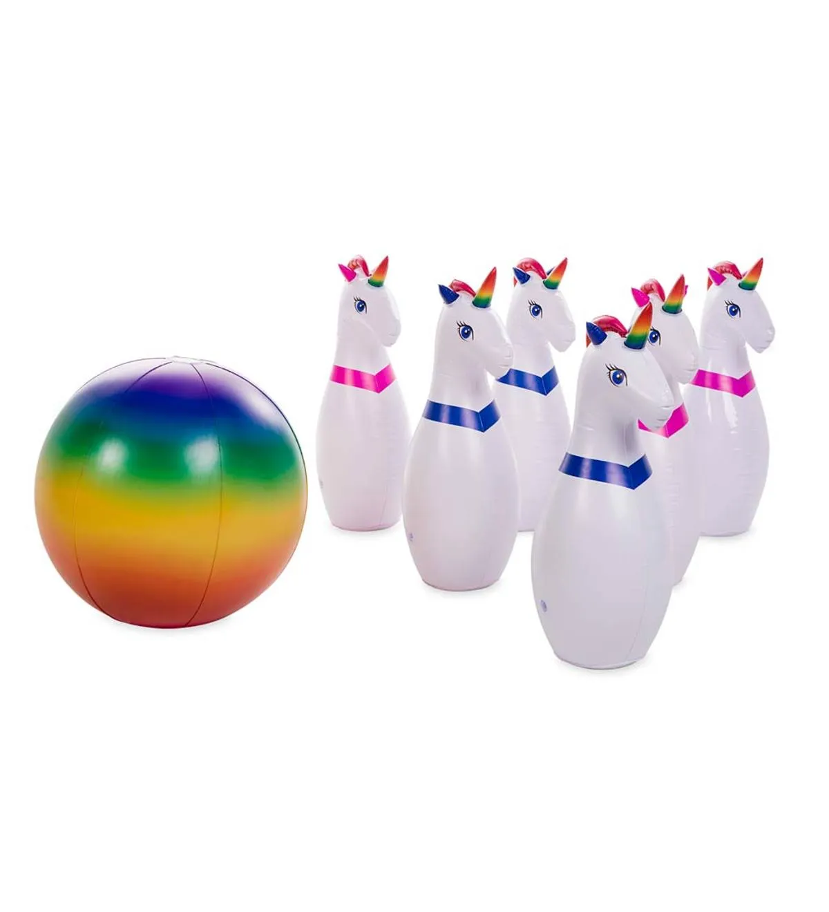 Giant Inflatable Unicorn Bowling