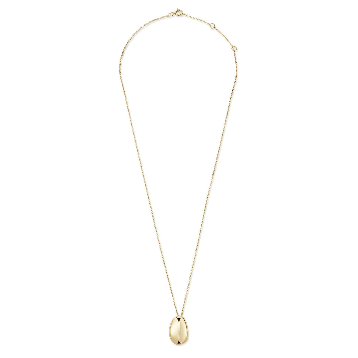 Gold Plated Harmony Pebble Necklace