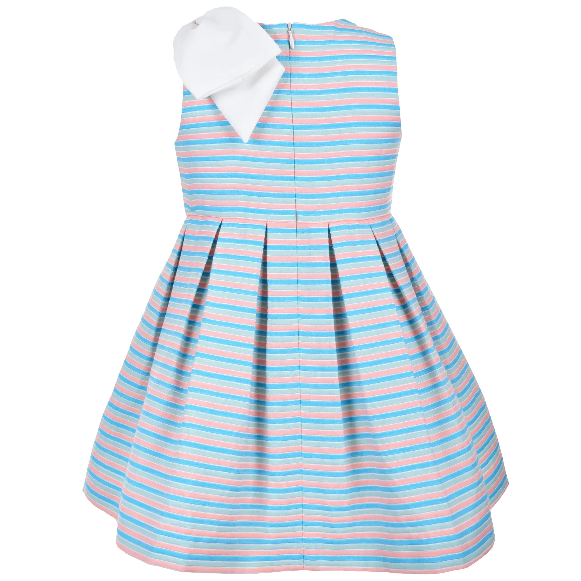 Hucklebones Beach Stripe Bodice Party Dress