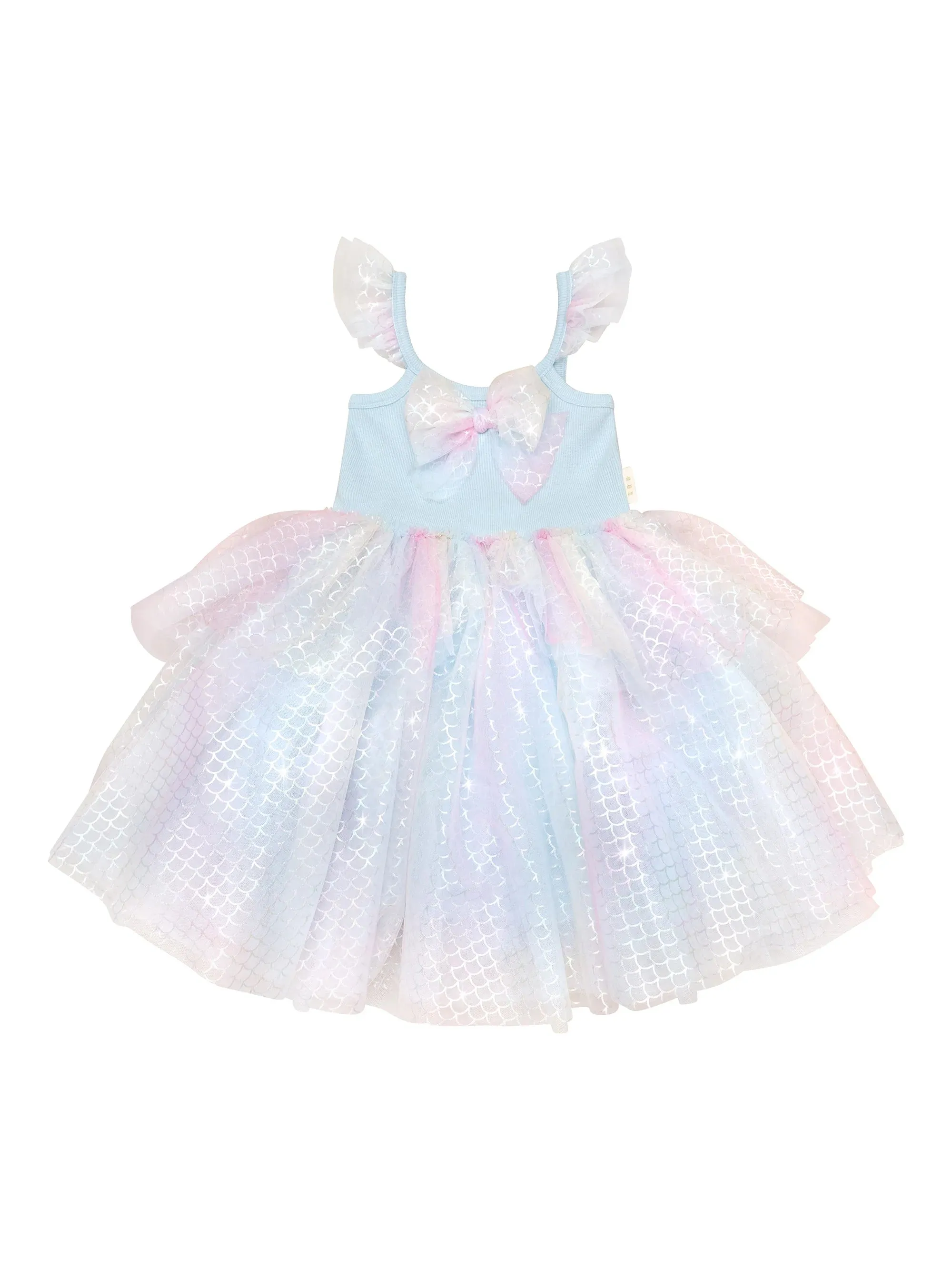 Huxbaby princess mermaid dress mint