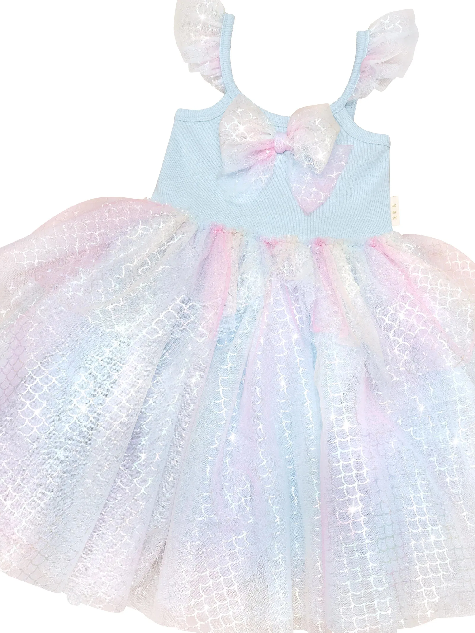 Huxbaby princess mermaid dress mint