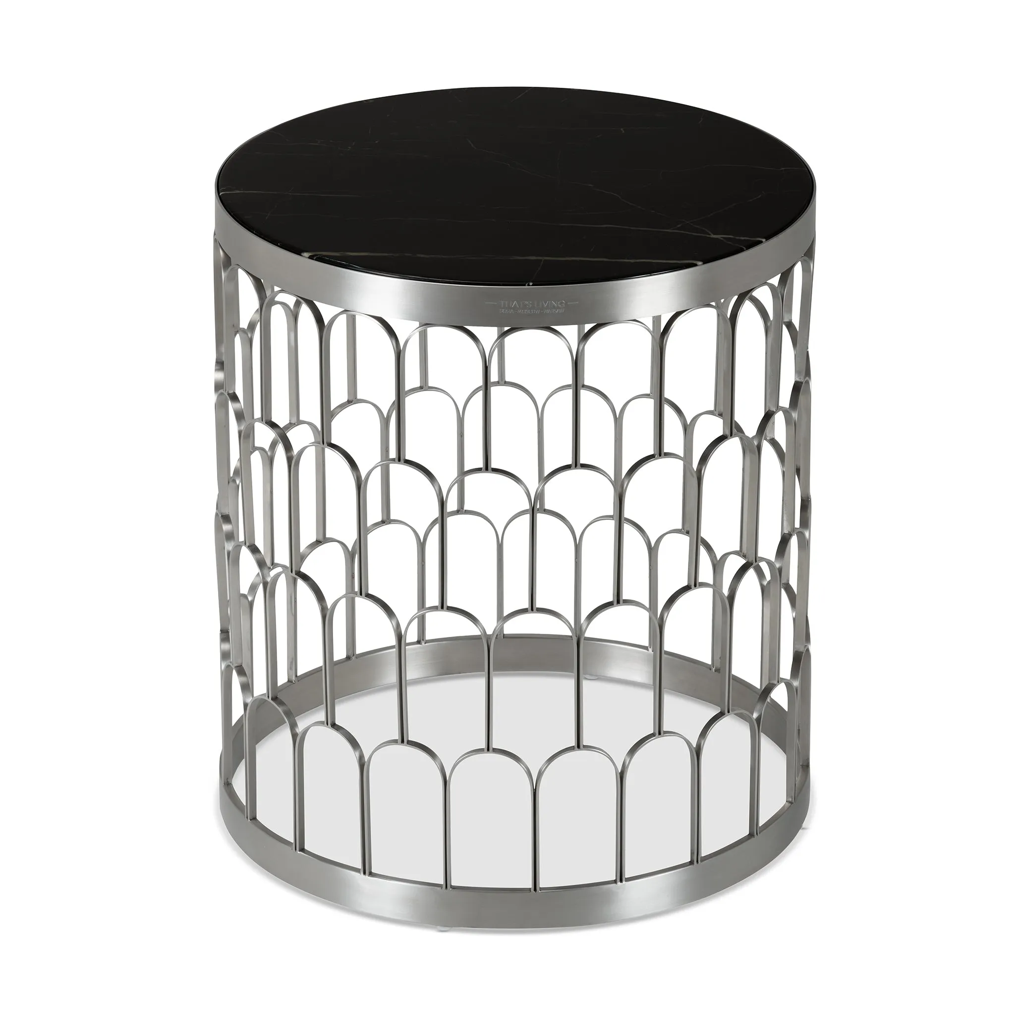 KENJI NICKEL END TABLE