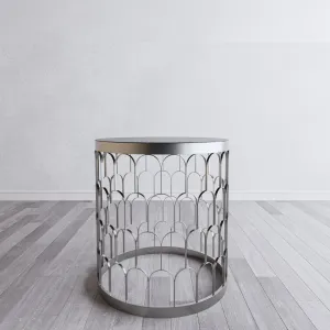 KENJI NICKEL END TABLE