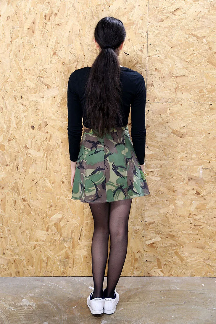 LOOT LABEL Camo Mini Skirt