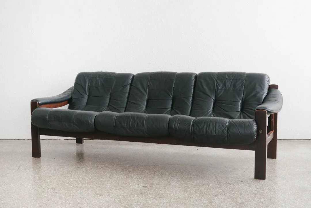 MC Bruksbo Leather Sofa