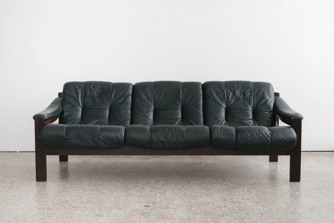 MC Bruksbo Leather Sofa