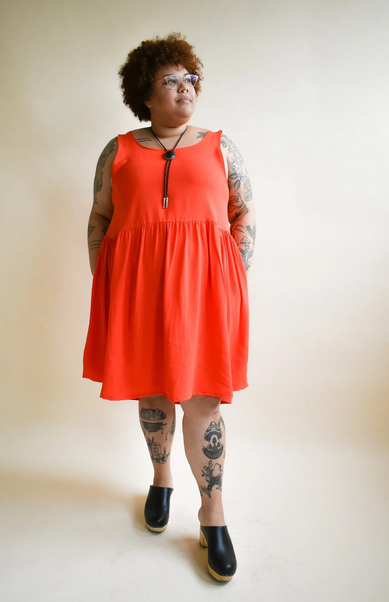 Meredith Dress in Poppy