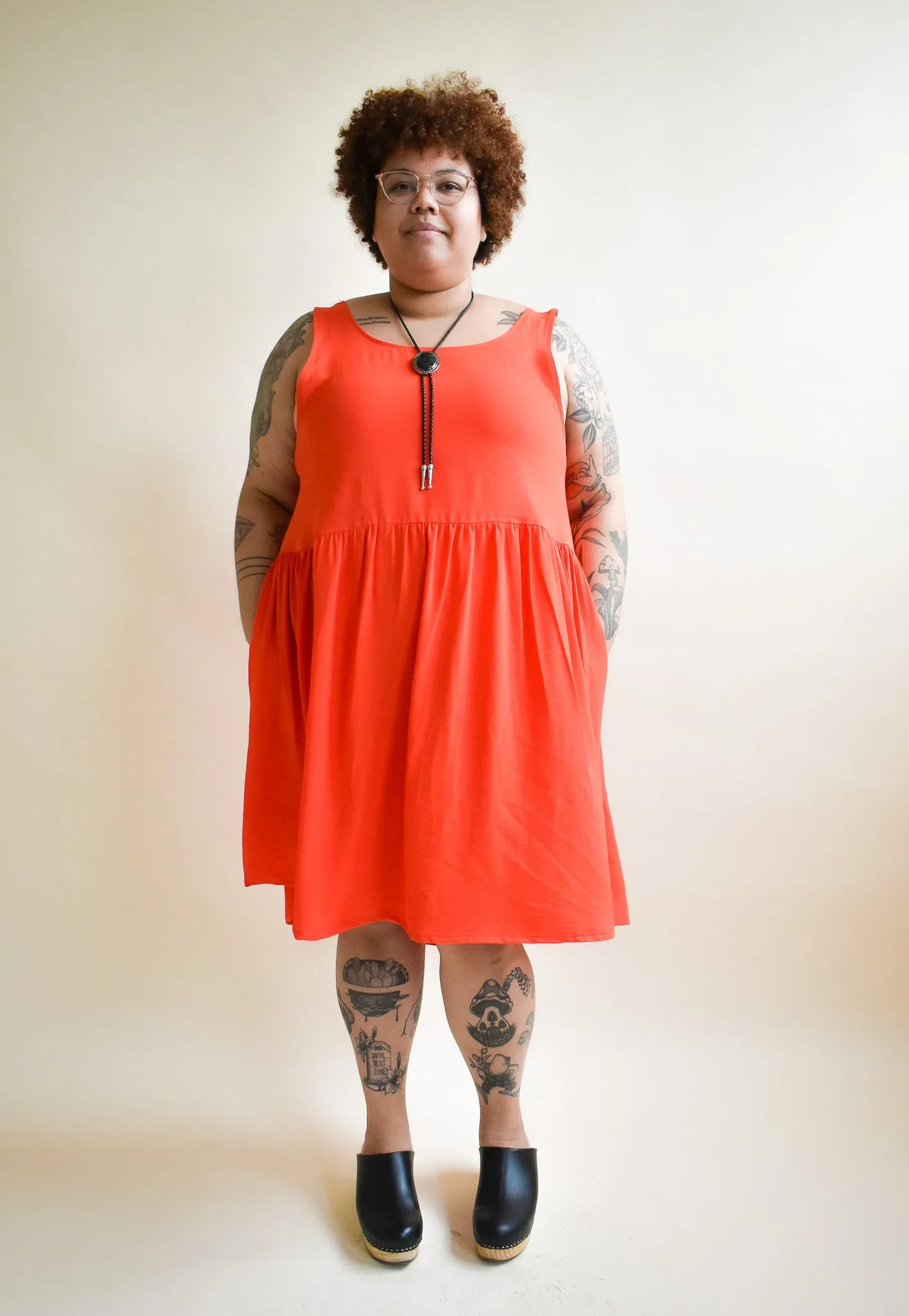 Meredith Dress in Poppy