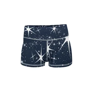 Milky Way Yoga Shorts