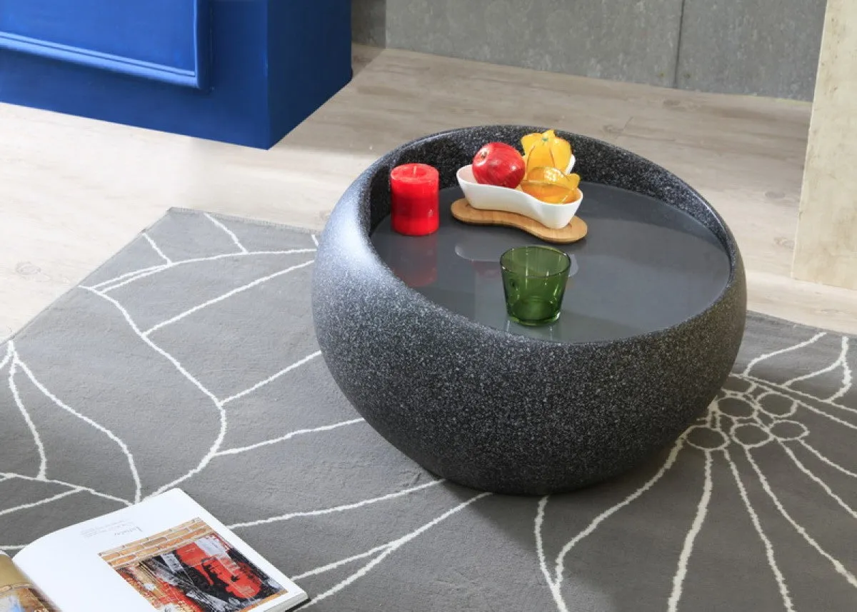 Modrest Elton Modern Faux Granite End Table