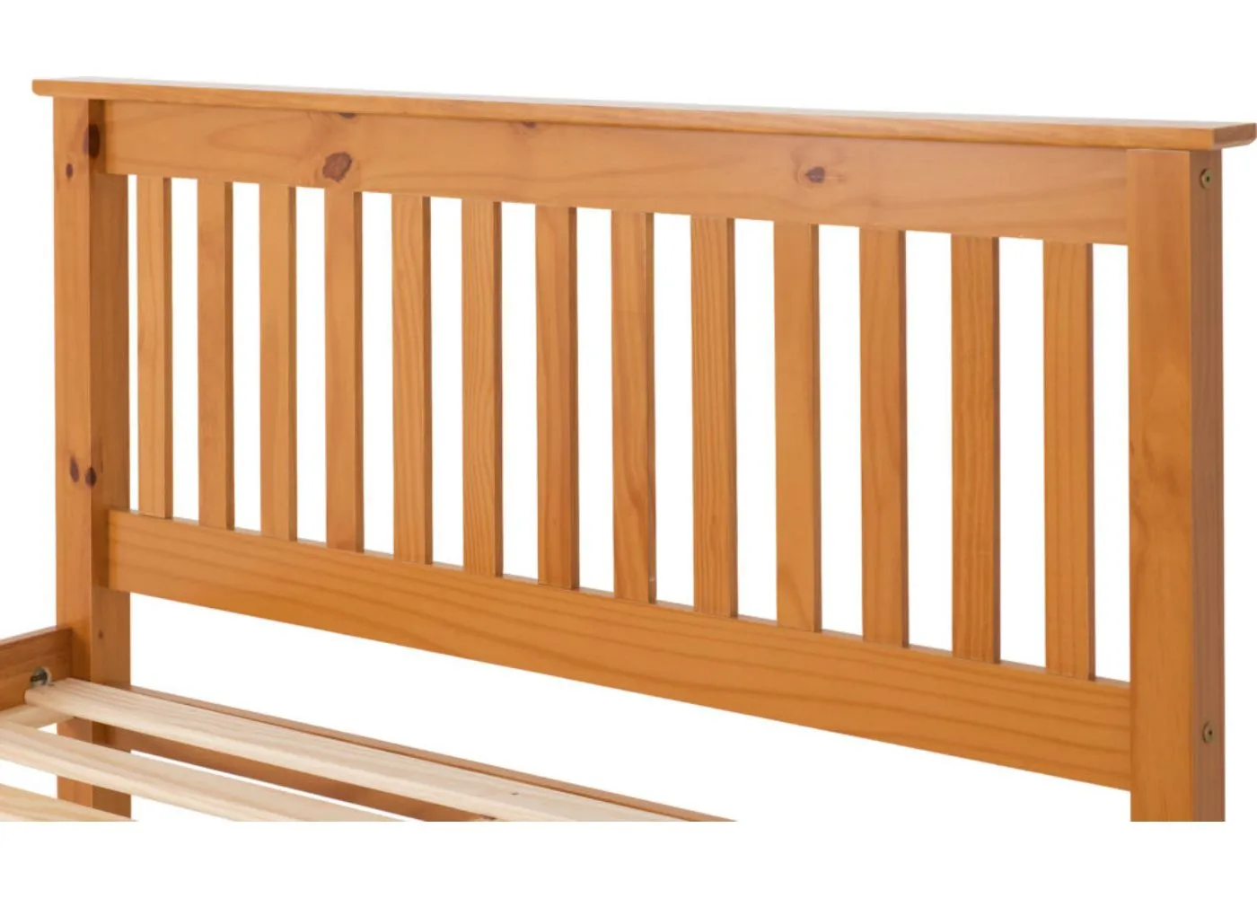 Monaco Antique Pine Low End Bedframe Range by Wholesale Beds