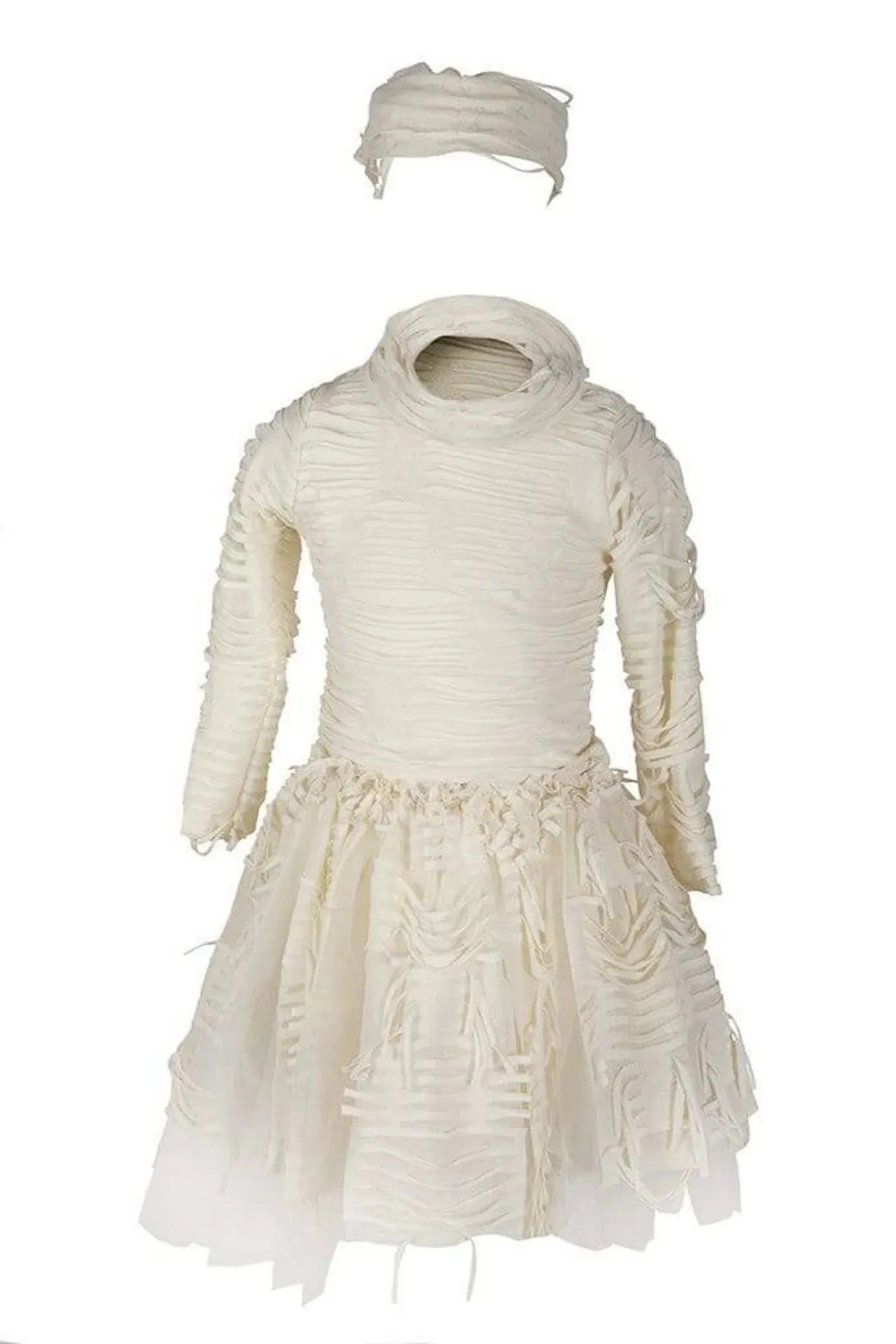 Mummy Costume with Skirt (Size 3-4)