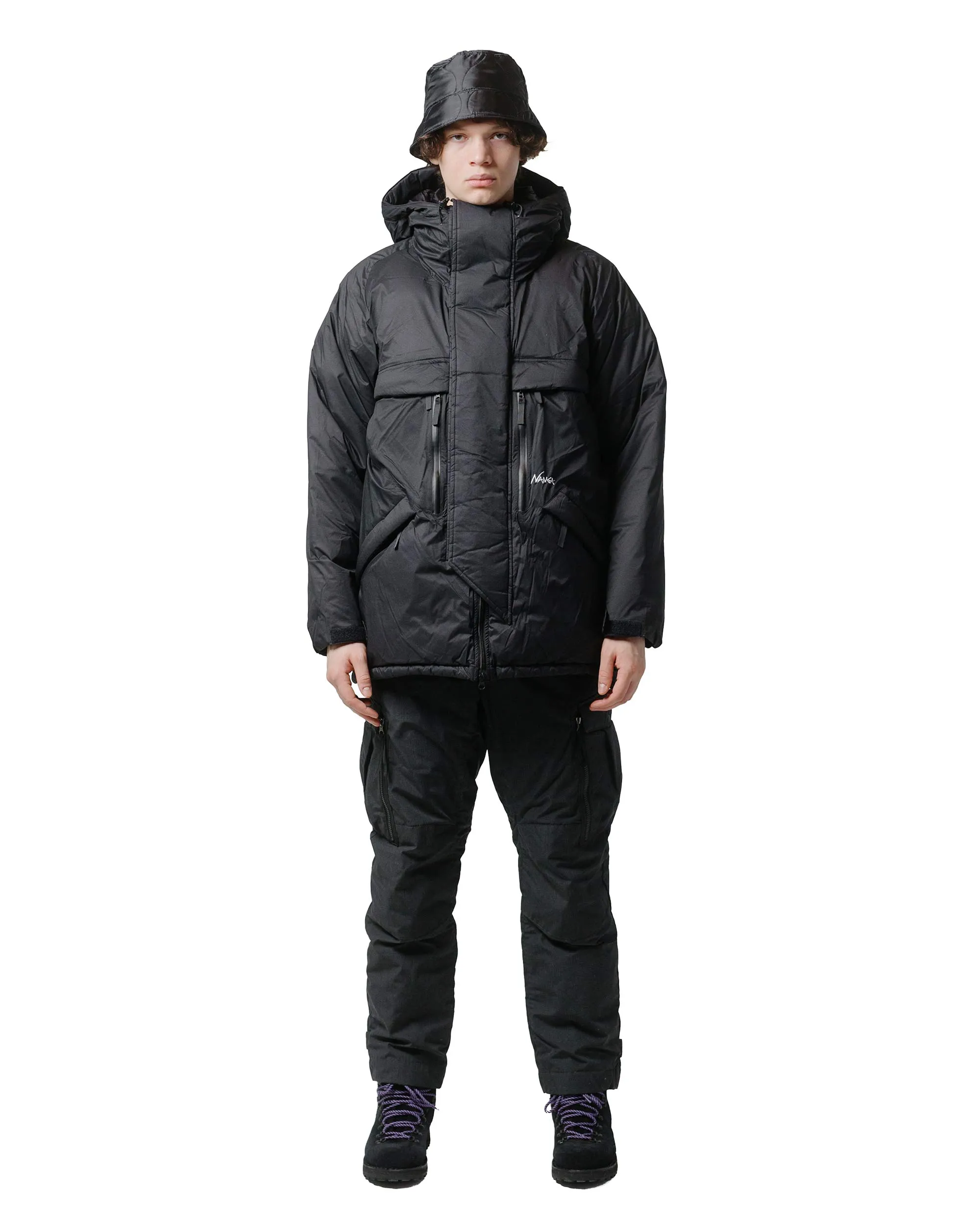 Nanga Mountain Belay Coat Black