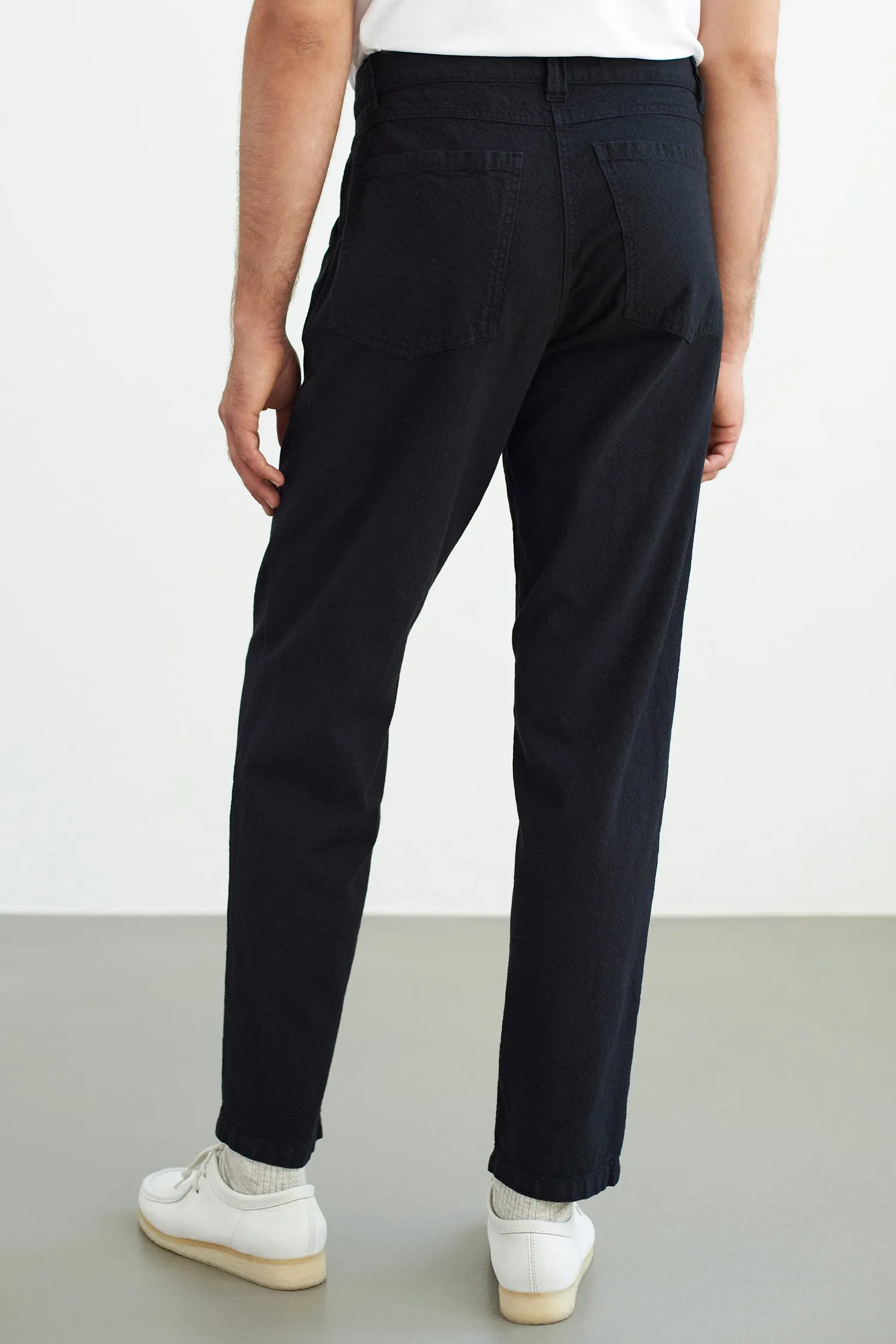 OLF trousers eco canvas 230g black