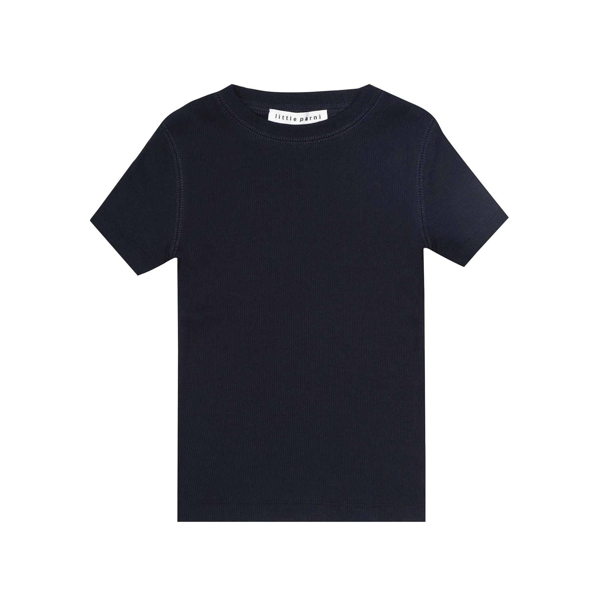 PAR Navy SS Ribbed Tee