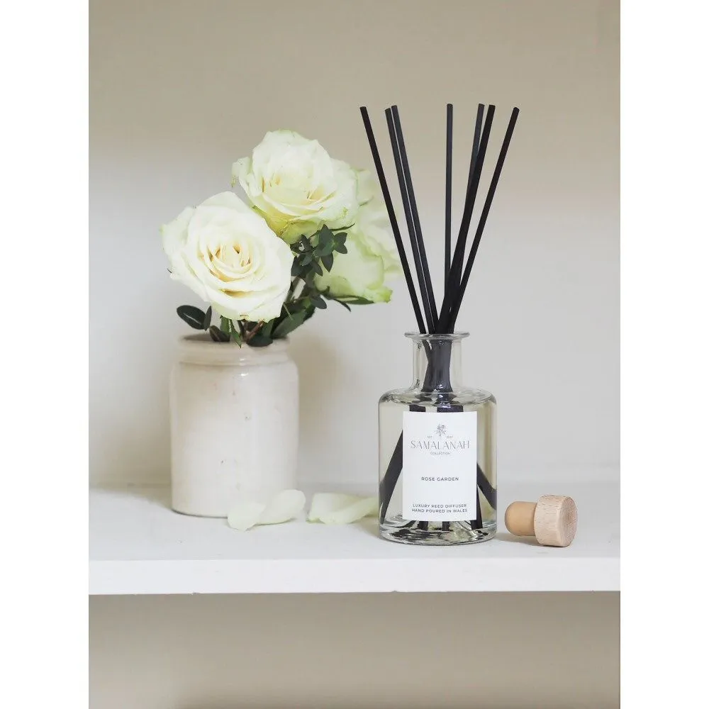 Samalanah Collection Rose Garden Reed Diffuser