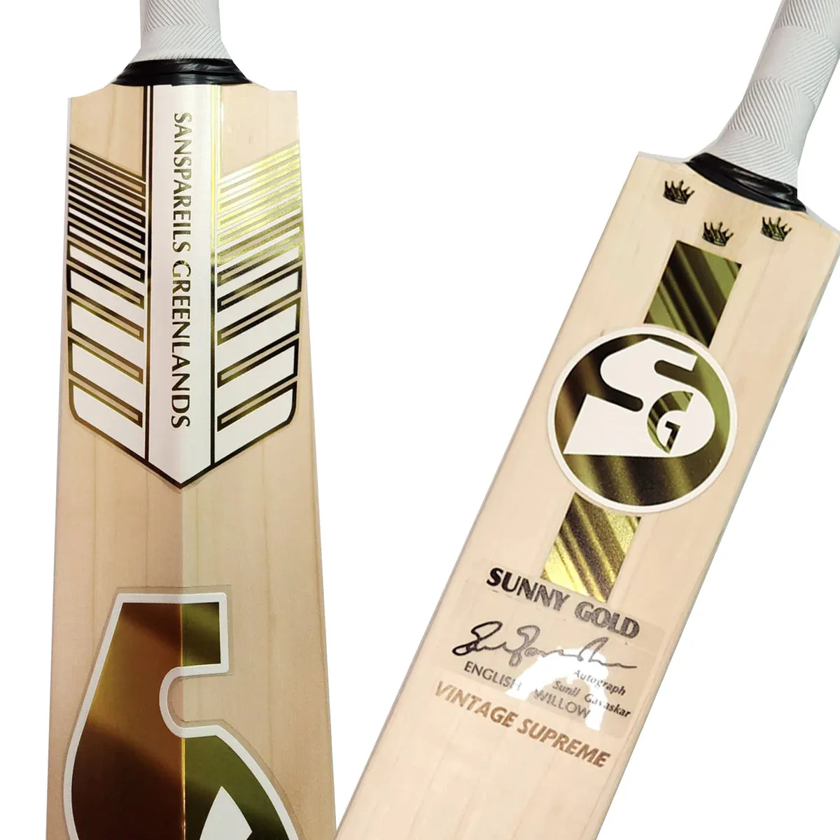 SG SUNNY GOLD VINTAGE SUPREME CRICKET BAT