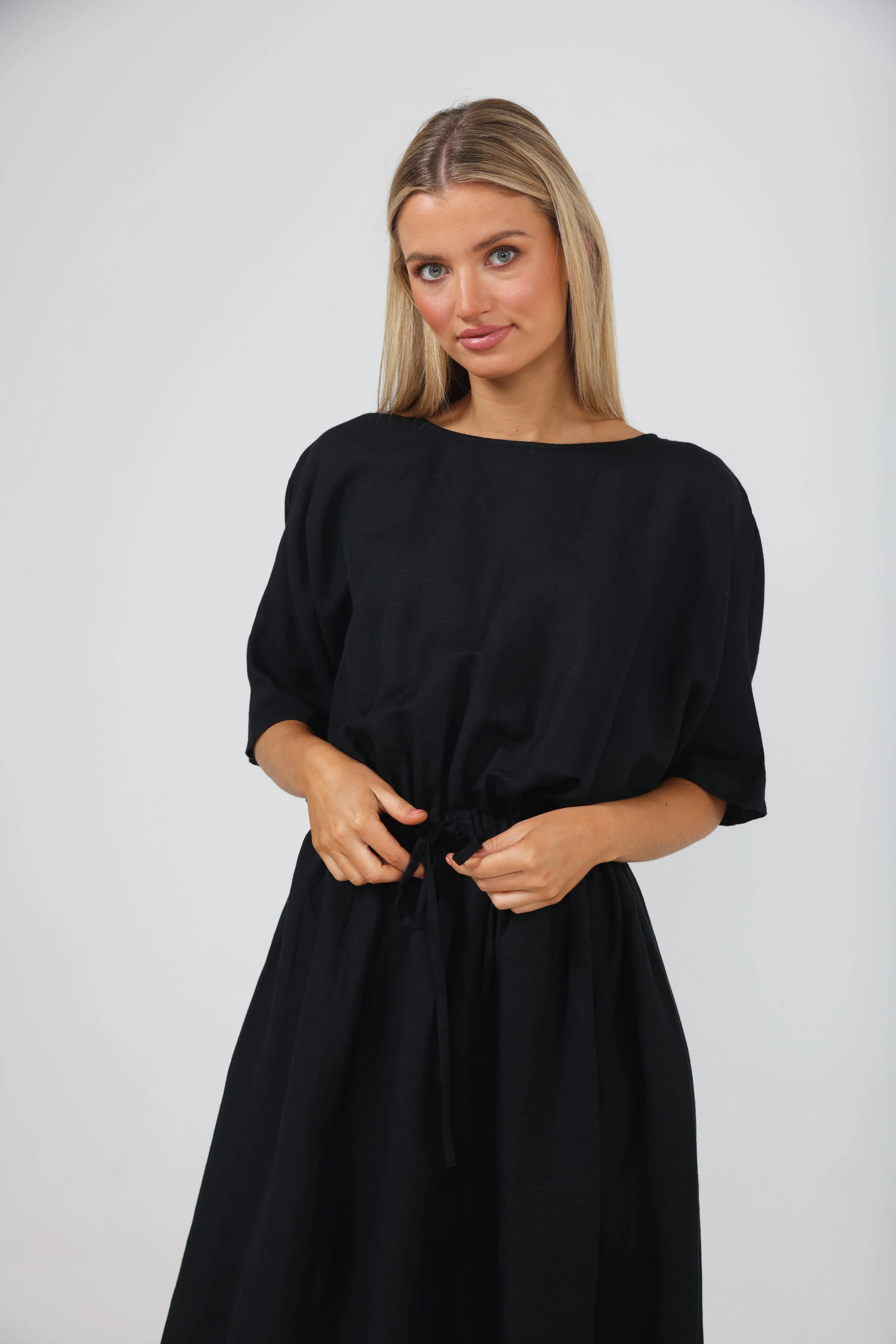 Sicily Dress in Black