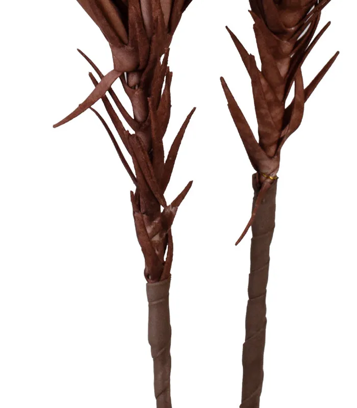 Silk Stalk - Brown- Set of 2