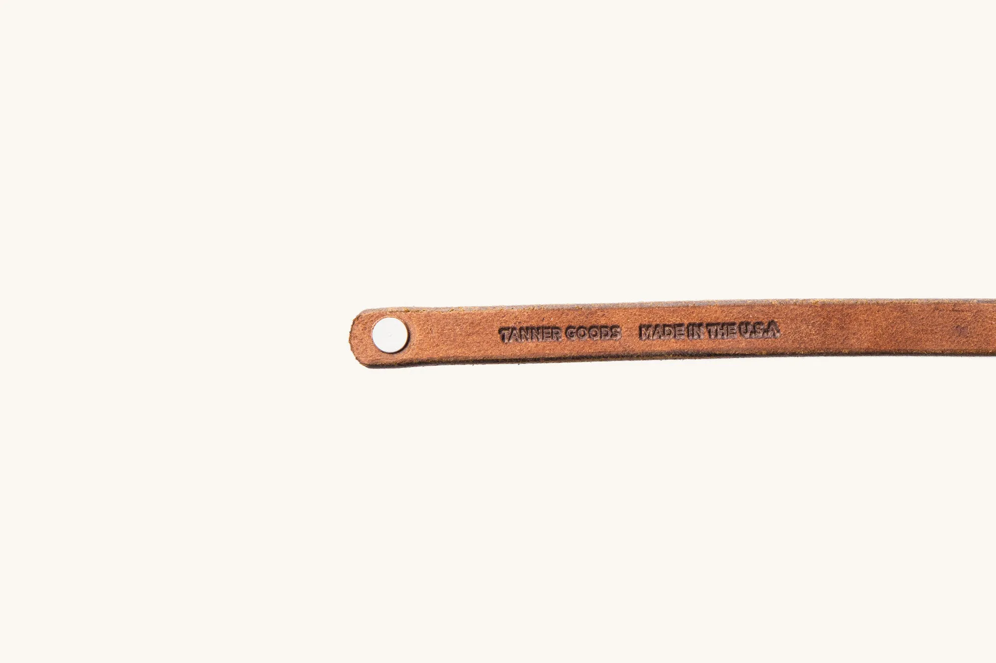 Single Wrap Wristband - Cognac