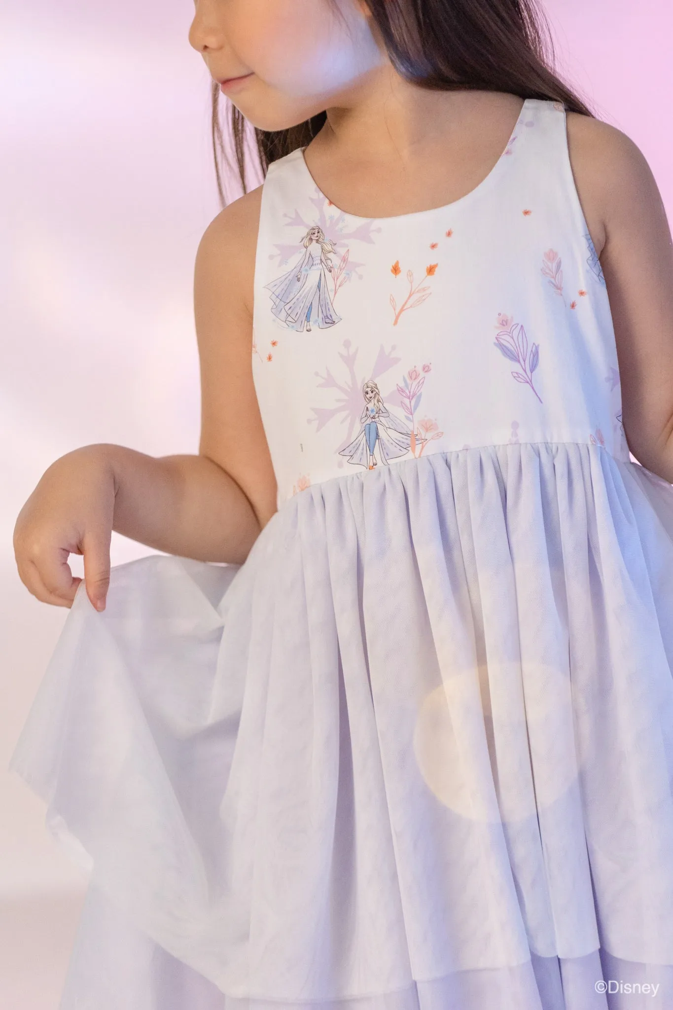 Skye Dress - Lilac Forest Elsa