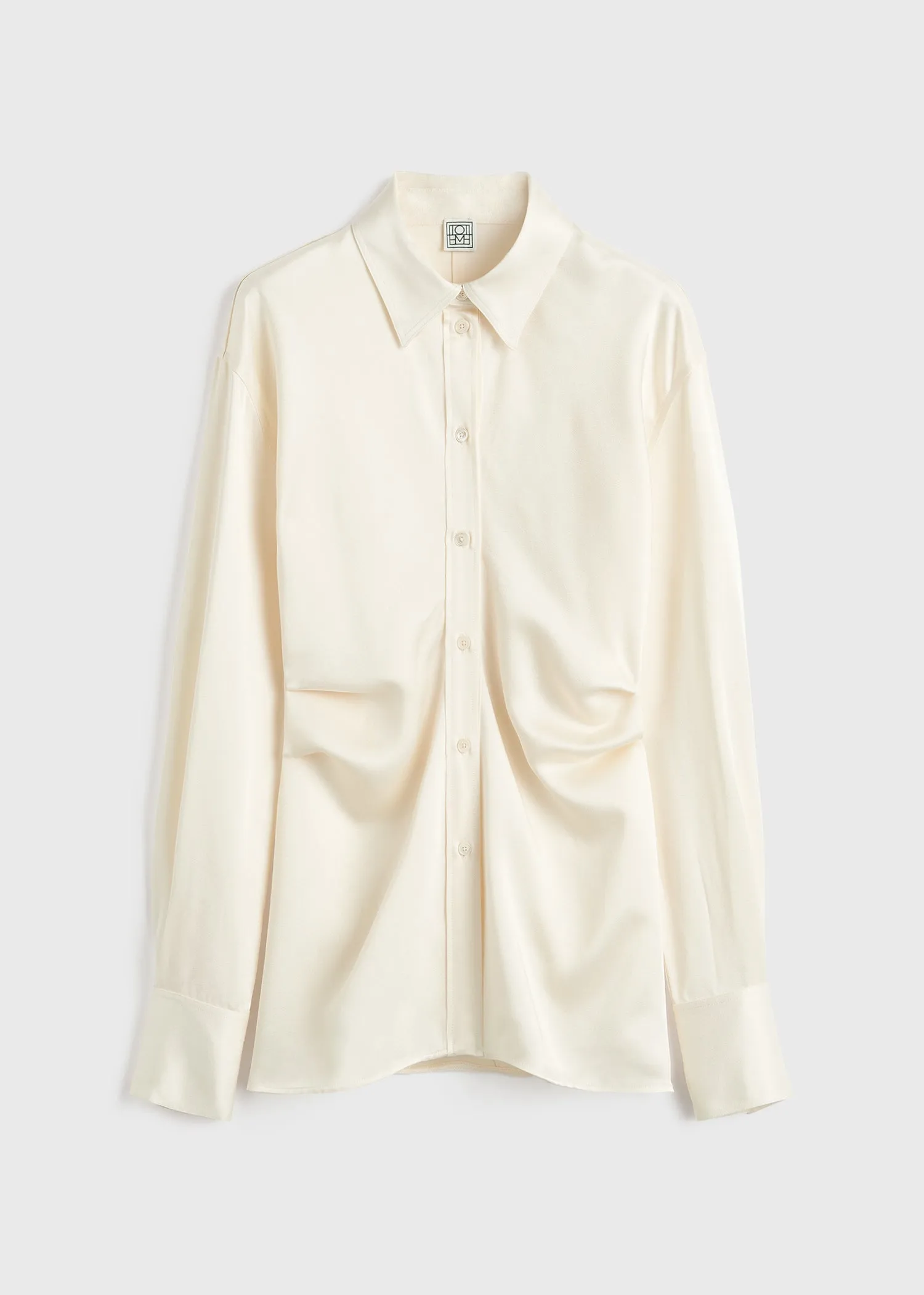 Slouch waist shirt macadamia