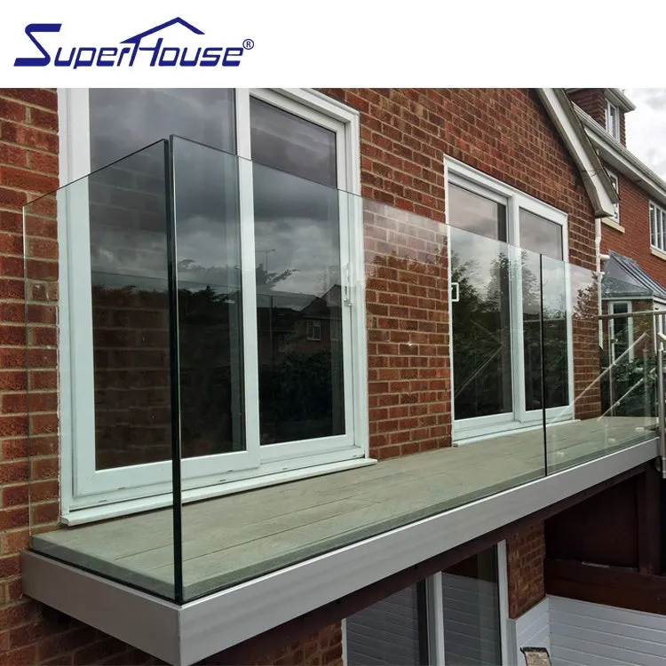 Superhouse High quality customize color aluminium frameless glass balustrade