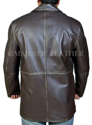 Supernatural Dean Winchester distressed leather jacket-BNWT-ALL Sizes Available