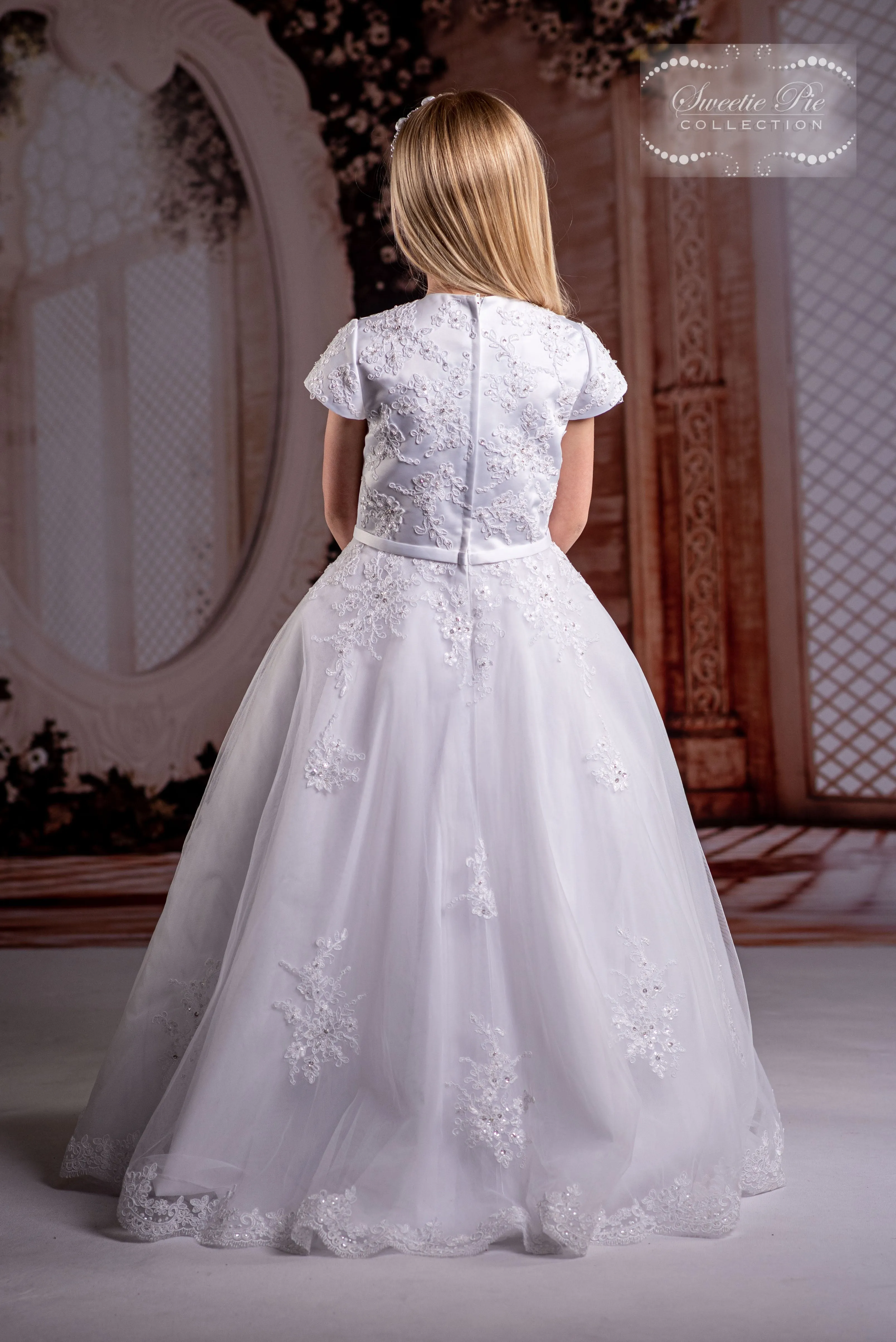 Sweetie Pie Communion Dress-4078 Husky