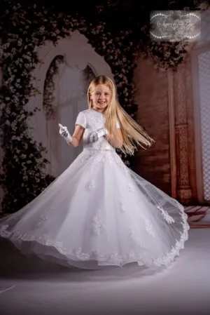 Sweetie Pie Communion Dress-4078 Husky