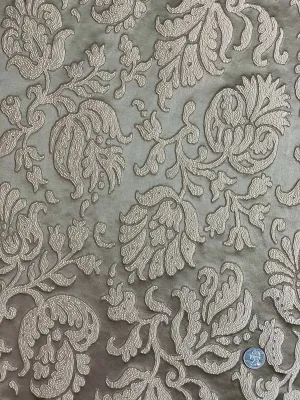 Taupe/Cream Gold Blended Silk Novelties SMH-85 Fabric